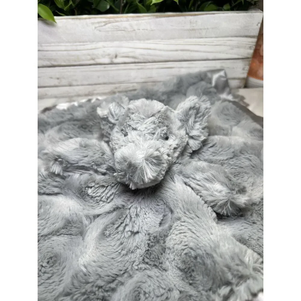 Cloud Island Gray‎ Elephant Lovey Security Blanket Target